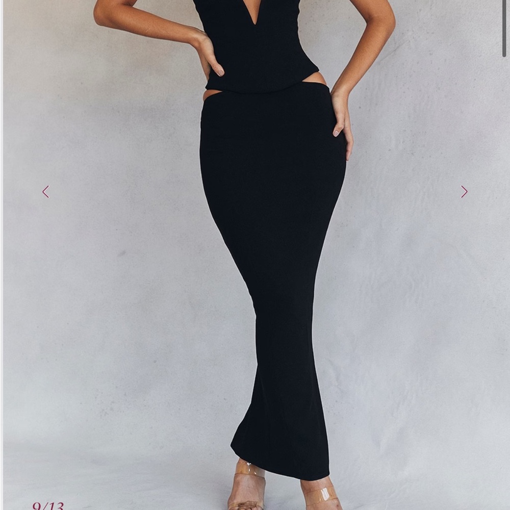 House of CB Martinez Maxi skirt